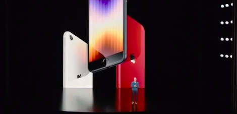 iPhone SE3 来源 / 发布会截图