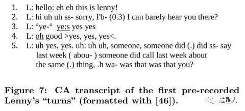 Lenny的前四句固定台词（不包括打招呼的第一句）