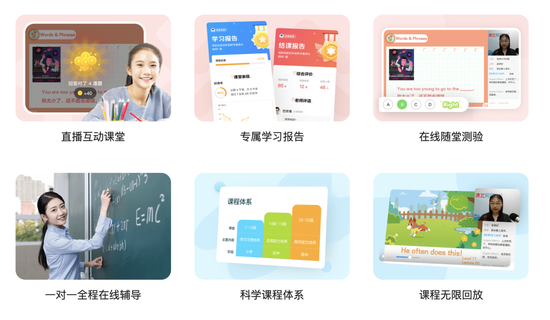 清北网校服务体系（图源官网）