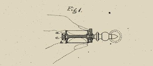 （注册人：V。 FOGERT，1875年专利设计图）