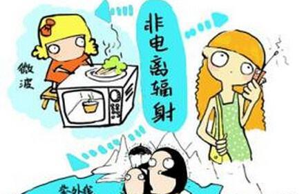微波炉产生的是非电离辐射 不会影响人体健康