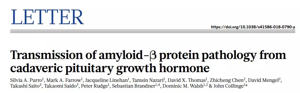 阿兹海默病的β淀粉样蛋白特征，竟能进行人际传播？蛋白淀粉激素