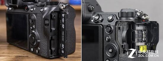 索尼A7III、尼康Z6分别是双SD和单XQD,佳能EOS R采用的是单SD……