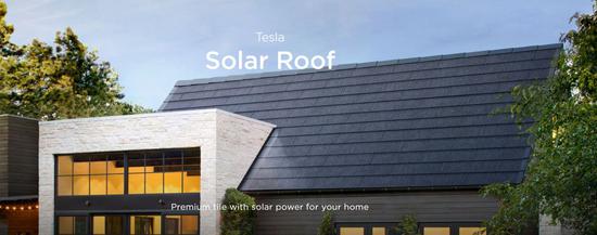 Solar Roof 来源 特斯拉官网