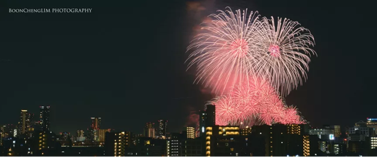 大阪2019年淀川烟火大会（图源：林文城）