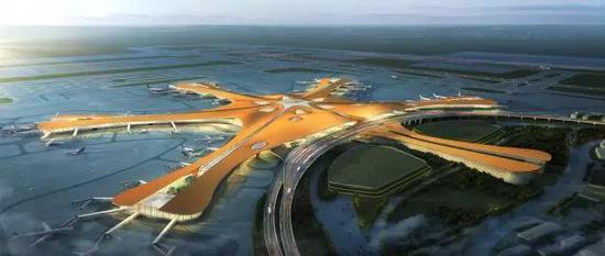 全球最大机场--北京新机场 科幻堪比外星人基地