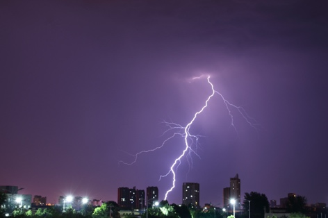 地闪
