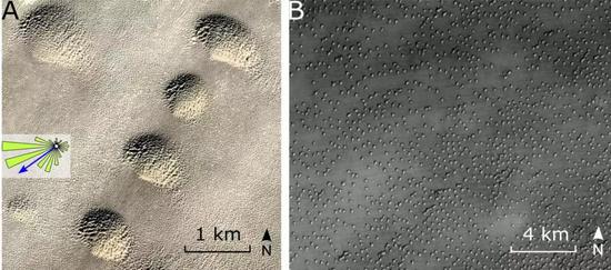 地球和火星上都有的这种地貌，有了新解释土卫六地貌输沙量