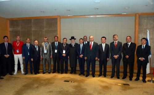 2017年3月,以色列总理内塔尼亚胡与11位中国商界精英会面