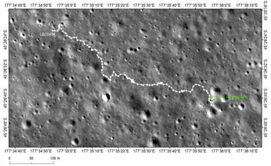 “玉兔二号”月球车行驶里程突破600米，完成第25月昼工作|太阳|月球|玉兔二号