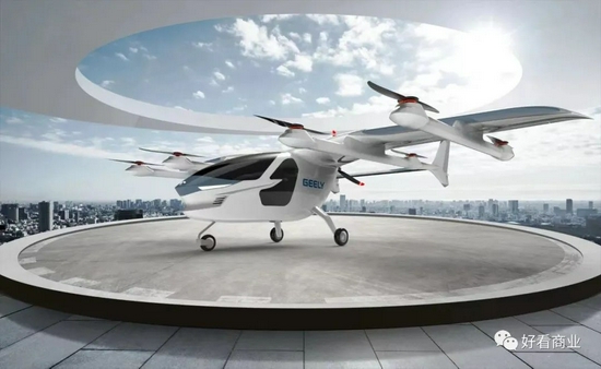 太力TF-2A纯电动垂直起降飞车，图片来源：太力飞行汽车