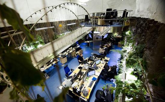 Pionen数据中心，由Bahnhof于2012所提供。Jonathan Nackstrand/法新社/Getty（摄影）