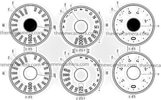 单个拨轮可以实现多个参数调整（图片来自The New Camera网站）