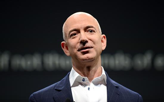 亚马逊CEO杰夫·贝索斯(Jeff Bezos) 视觉中国 资料图