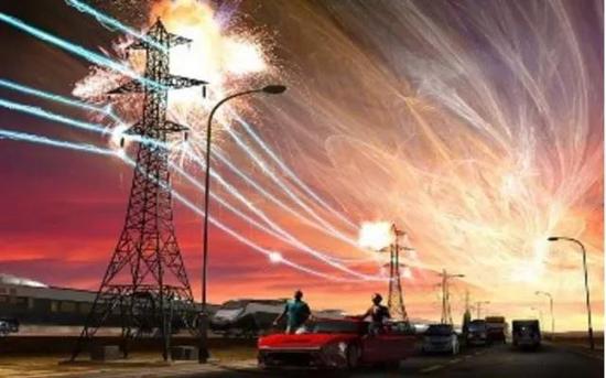 强地磁暴造成电网崩溃（图片来源：Market Business News）
