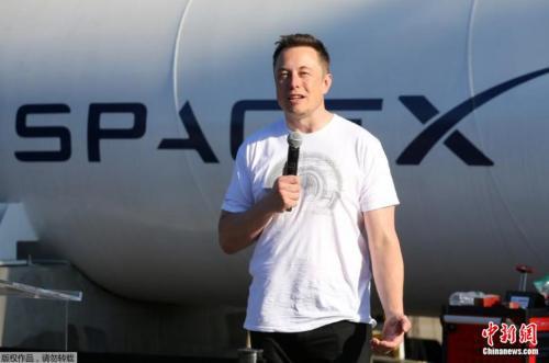 SpaceX和特斯拉的CEO，埃隆·马斯克。