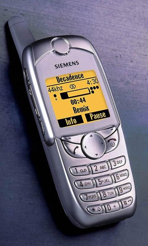 那西门子6688这第一款带mp3和存储卡扩展功能的手机你可能也会听说过