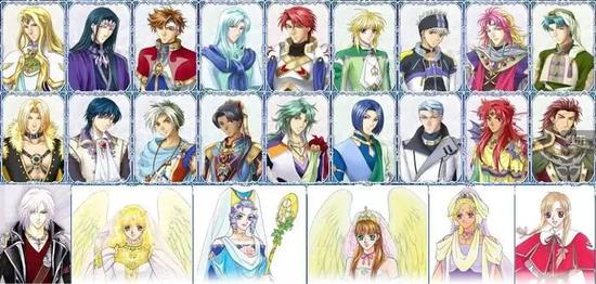 《安琪莉可》系列角色群像