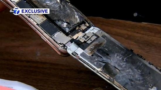 爆炸iPhone 6（图片来自网络）