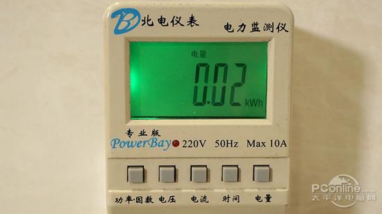 而快洗模式仅耗电0.02kWh，耗电量真是非常低。