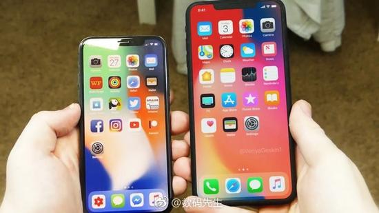 网传6.5英寸iPhone X