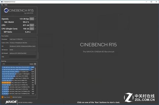 CineBench R15