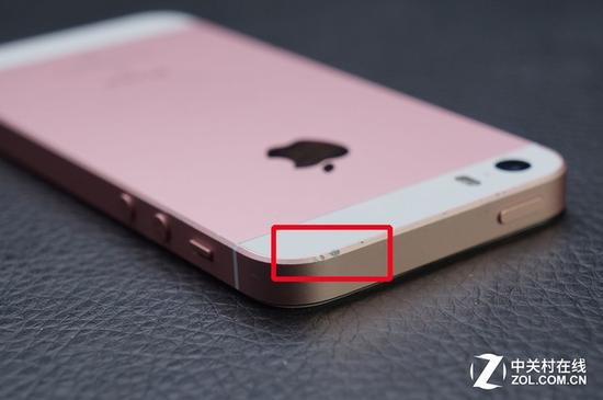 这台iPhone SE机身表面略有磕碰痕迹