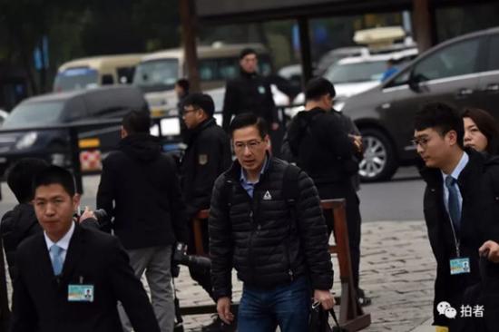 奥多比系统公司(Adobe)全球副总裁兼总法务顾问吴金汉抵达乌镇。摄影/新京报记者陶冉