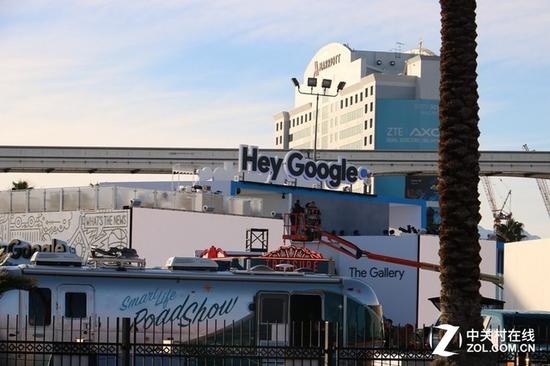 Hey&nbsp;Google广告牌
