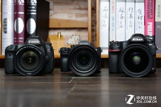 中画幅和全画幅的区别 全画幅组:佳能EOS 5DSR 索尼A7R3 尼康D850