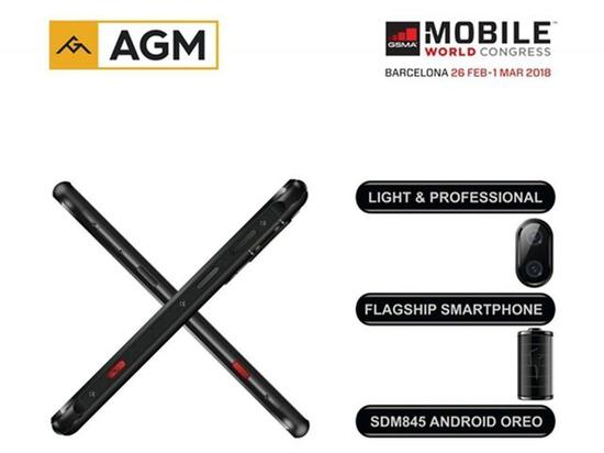 三防手机AGM X3产品宣传图（图片引自推特）