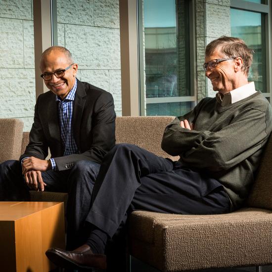 比尔·盖茨为纳德拉新书作序：微软CEO的未来指南