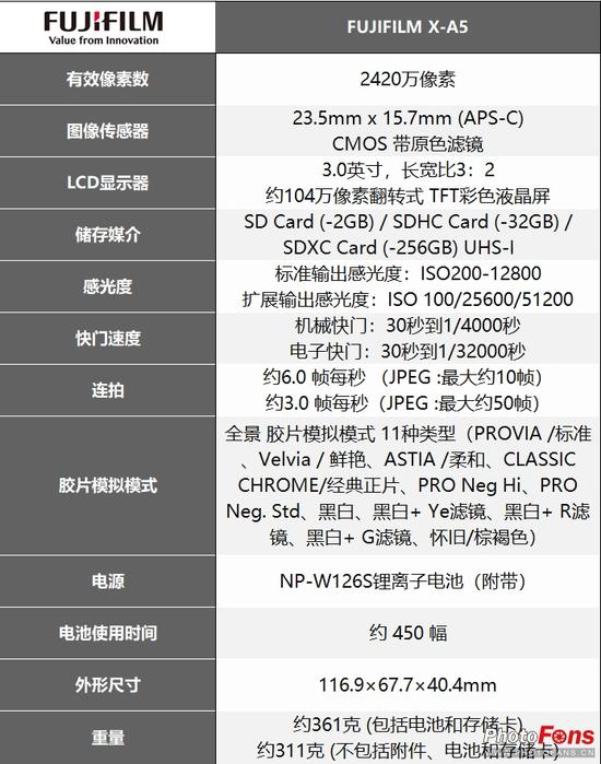 清新与复古 富士风尚无反相机X-A5评测