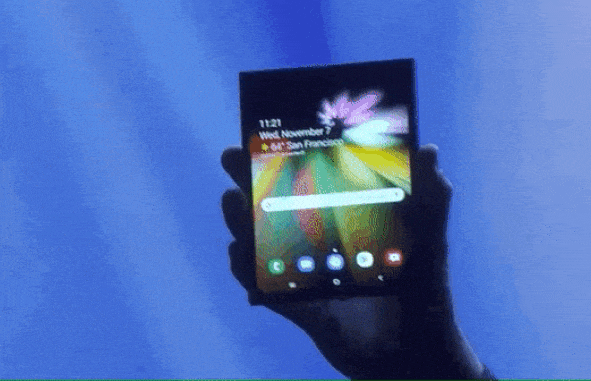 △三星折叠屏手机