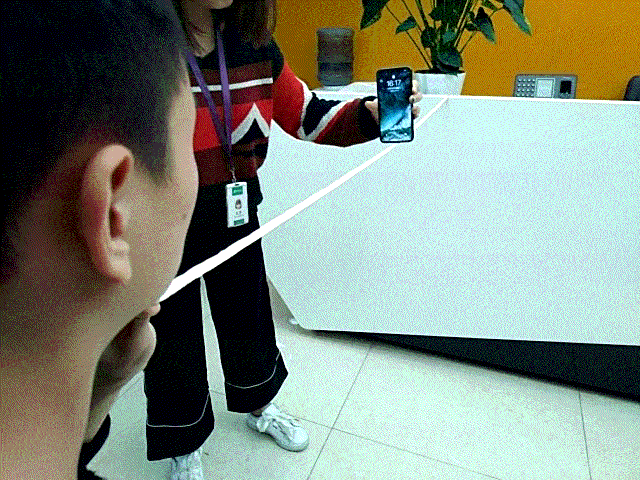 iPhone X远距离解锁测试