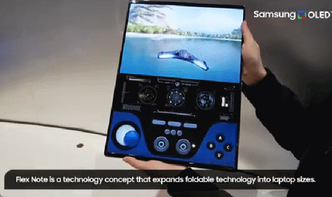 ▲三星Flex Note