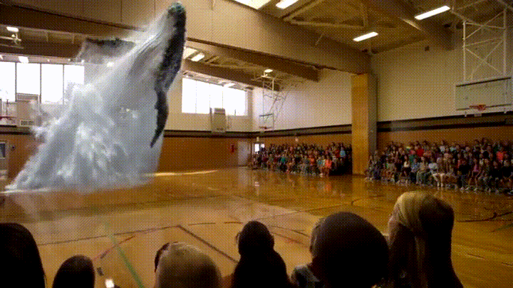 ▲Magic Leap展示的未来场景设想