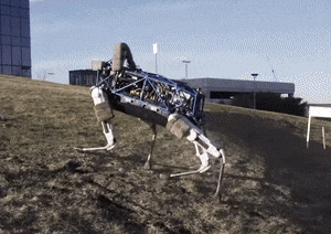 2016年,小型版来了:SpotMini,体重大约是Spot的1/3。