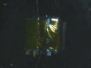 △ NASA在一项测试中模拟太空碎片与飞船碰撞的后果