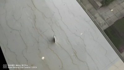 上边为960fps,下边为7680fps