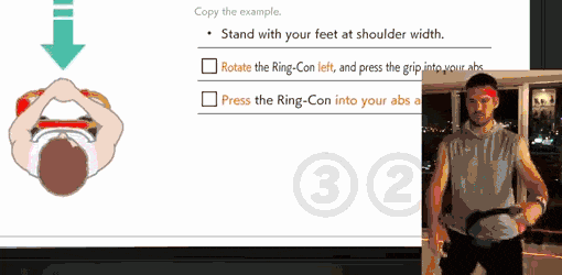 Ring-Con 使用不慎,也会有受伤的可能性