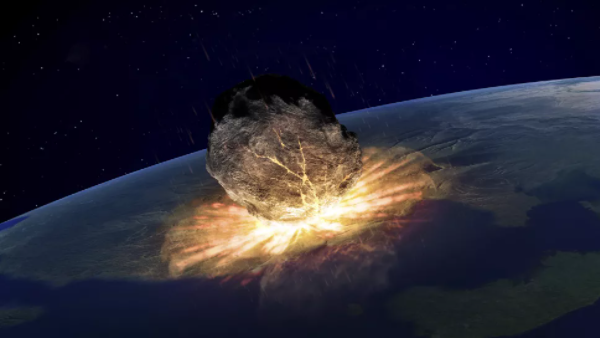 灭绝恐龙的小行星在撞击地球时发生了什么？|小行星|地球|陨石坑