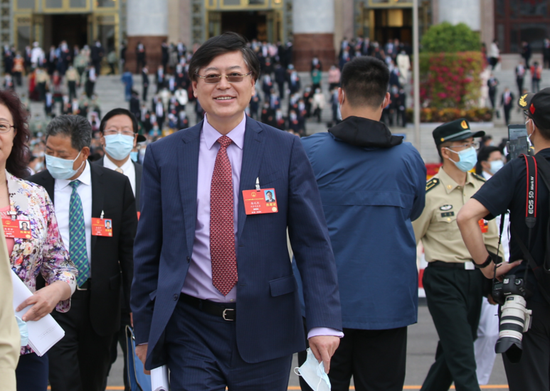 全国人大代表、联想集团董事长杨元庆