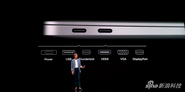 新Macbook Air共有两个Type-C接口