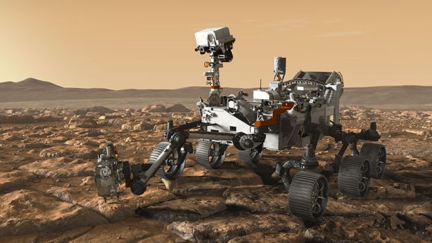 “火星2020”漫游车采用了与2012年登陆火星的好奇号相同的设计模板