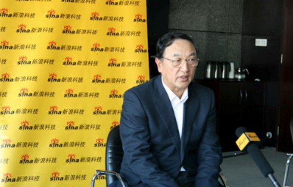 2008年,柳传志接受新浪科技专访