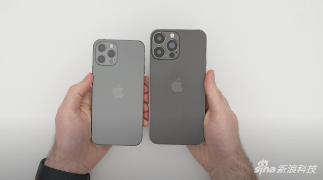 iPhone 13 Pro Max机模对比