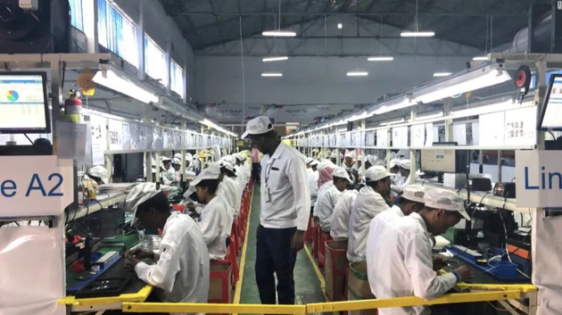 Transsion's assembly factory in Addis Ababa, Ethiopia