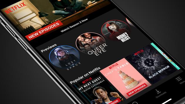 Netflix推视频预览功能：用户无需横屏就能预览视频