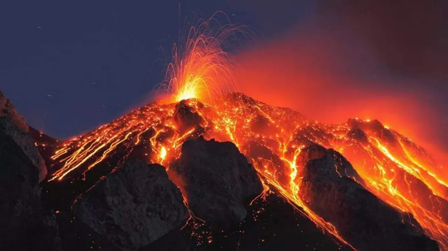 火山喷发（图片来自网络）